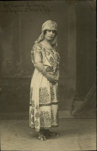 Serena Mizrahi during Purim.