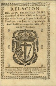 Relation del Auto Particulier de Fee