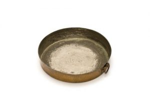 Cooking tray, copper (tapsi), dowry of Nina Gani-Konstantini, Zanynthos.