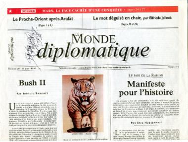Δημοσίευση στην εφημερίδα Le Monde Diplomatique της ανακοίνωσης του Eric Hobsbawm, Le pari de la raison