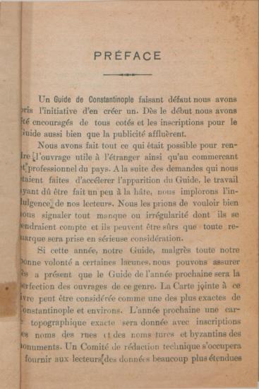 Guide pratique et indicateur des voies & communications de Constantinople et banlieue : 1920-1921