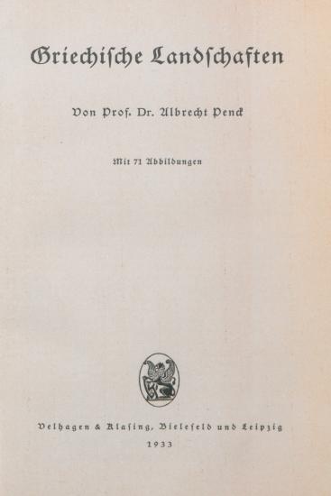 Griechische Landschaften.