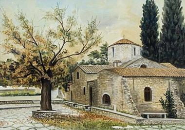 Πεντέλη, Παλιό μοναστήρι