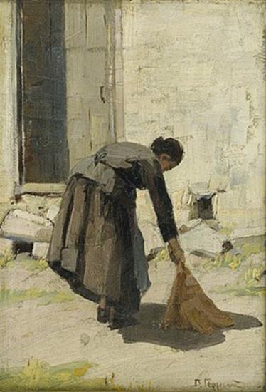 Σάρωμα της αυλής