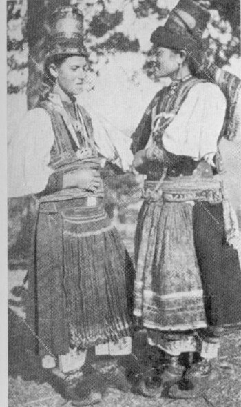 Arvanitovlachs, northern Pindos, 1927