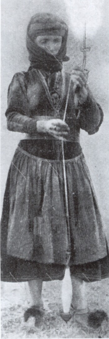 Arvanitovlach, northern Pindos, 1928