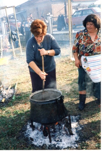 Local Feast for the pigs in 1983