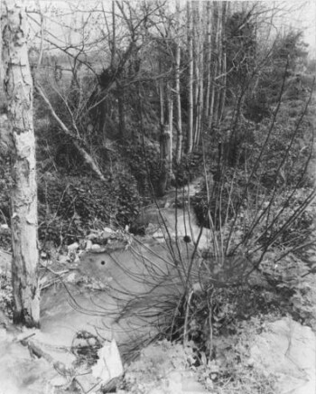 Eργασίες για την κατασκευή του καναλιού στην πλατείας της Κυψέλης