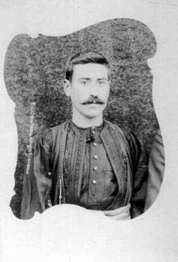 Άντρας από το Ελατοχώρι, αρχές του 20ου αιώνα