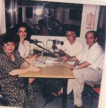 Radio show of the Efxinos Club of Veria at the Radio Station of Tipos FM