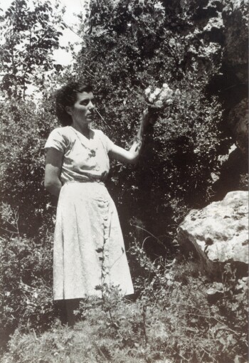 Girl at Tripotamos springs