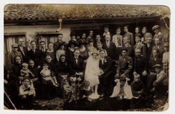 Wedding day in Palasi's family in 1929