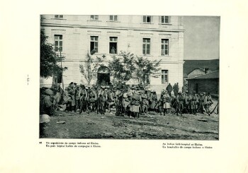 Un hospitalito de campo italiano a Eksisu