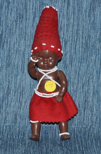 African vintage doll