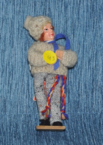 Antique Irish doll Aran fisherman
