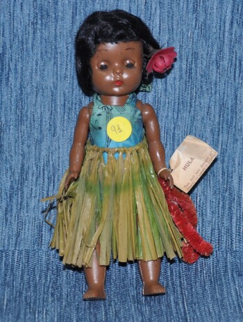 Hawaiian Hula dancing doll