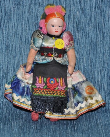 Hungarian folk doll