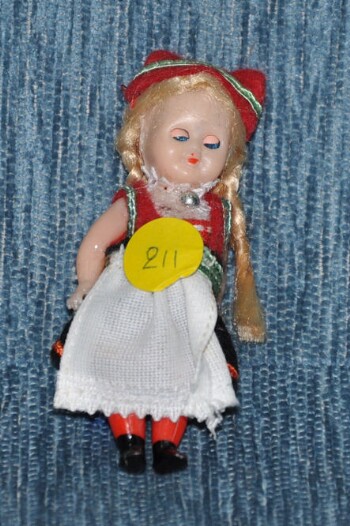 Little Swiss girl doll