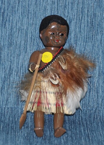 New Zealand Maori doll, Brenda