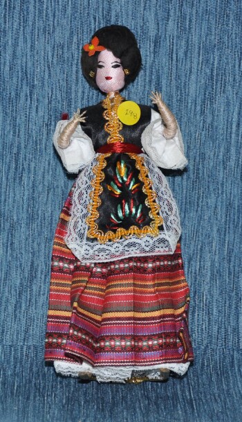 Serbian folk doll