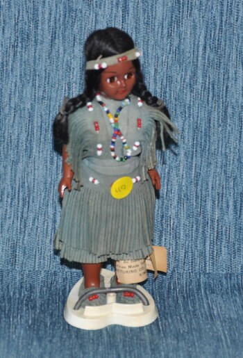 Vintage Native American Indian doll