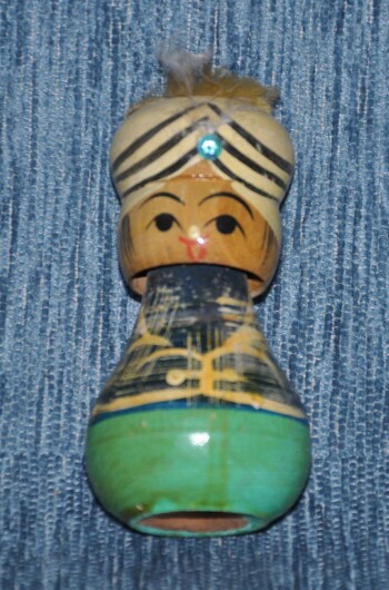 Wooden Hindu doll