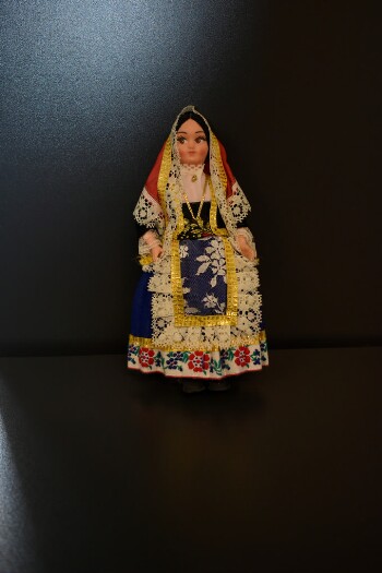 Sardinian vintage doll