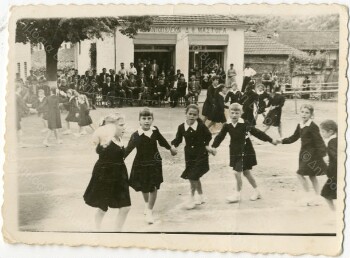 Gymnastic show at Fitia village of Imathia