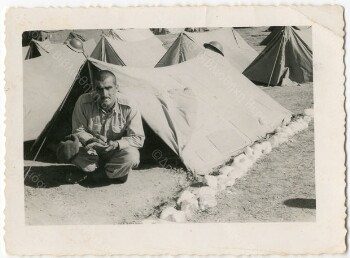 George Akrivopoulos army souvenir