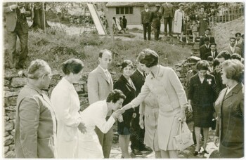 Visit of the queen Anna Maria at Dovra