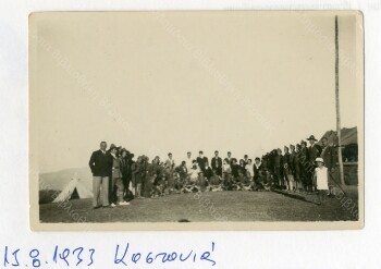 Summer Scouts Camp 1933