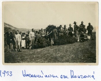 Scouts camp in Kastania village in 1933