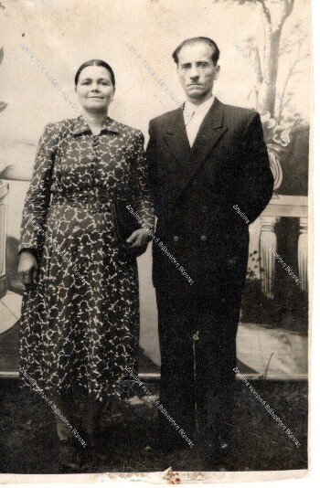 Grigoris Giortzis and his wife Smaragdi