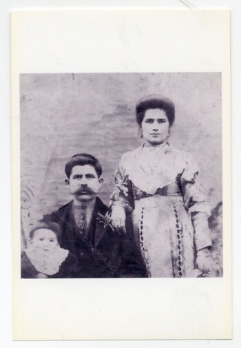 The grandfather and grandmother of Georgia Tasianopoulou's