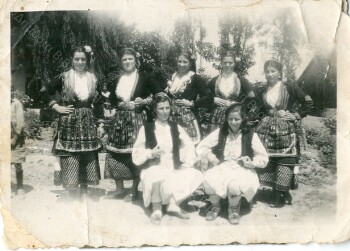 Traditional costumes of Agia (Saint) Marina