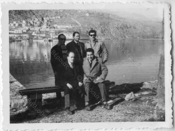 A group of friends at Aliakmonas river in Veria