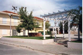 Square configuration of Stavros village of Imathia