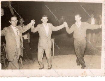 Sunday Festival at a local shop at Kefalochori village of Imathia