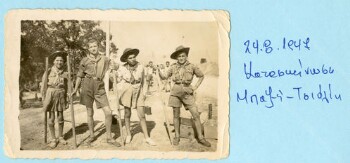 Scouts from Veria at Perea region of Thessaloniki in 1947