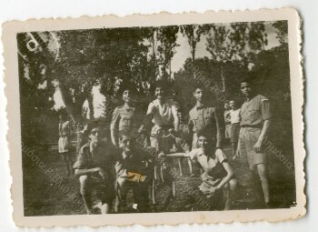 Scouts of the work group at Macrochori village