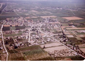 Aerial photography of Kefalochori village of Imathia