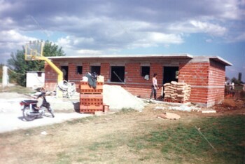 Locker rooms of the Community Gym Kefalochori Imathia