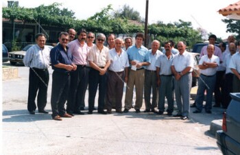 Memorial of George Gennimata in the Community of Kefalochori village of Imathia