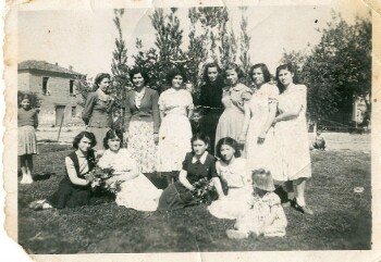 At the church court of Agia (saint) Marina