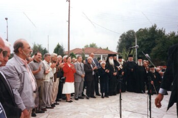 Από την εκδήλωση της μάχης του Σταυρού Ημαθίας