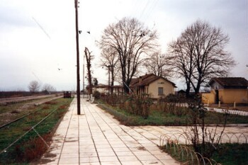 Railway Station at Xehasmeni village of Imathia