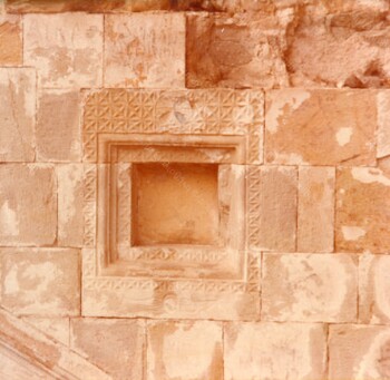 Ανάγλυφο σε τοίχο της Μονής Παναγίας Σουμελά