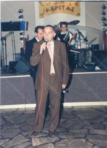 The president of Efxeinos Club of Veria Mr. Lazaros Zevgaropoulos