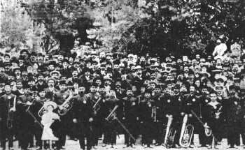Η φιλαρμονική της ελληνορθόδοξης κοινότητας Μοναστηρίου στη μεσολυμπιάδα της Αθήνας το 1906