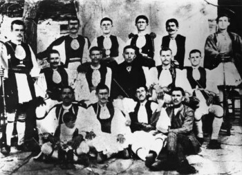 A group of young men from Livadi